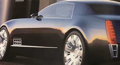 Cadillac Sixteen prototype rear (2003) Cadillac Sixteen prototype specifications (2003)