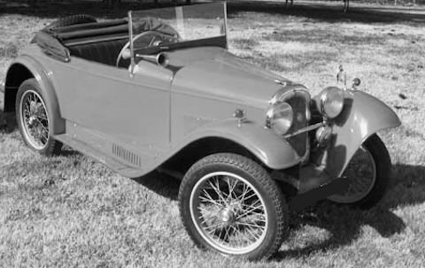 Aero 18 car history 1930s Aero 18