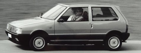 Fiat Uno Turbo side (1998) Fiat Uno Turbo Service Guide (1985-1994)