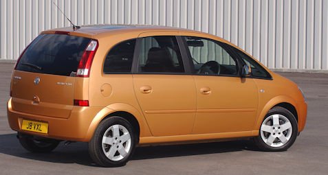 Vauxhall Opel Meriva A rear Vauxhall Opel Meriva A Service Repair Manual