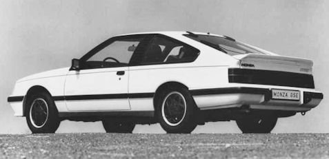 Opel Monza A2 rear GSE (1982-1986) Opel Monza A2 Maintenance Guide (1982-1986)