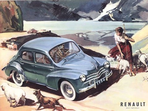Renault 4CV car history (1947-1961) Renault 4CV Specifications (1947-1961)