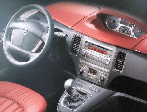 Lancia Musa dash view (2004-2012) Lancia Musa Maintenance Guide (2004-2012)