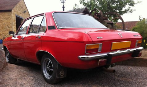 Opel Ascona A rear (1970-1975) Opel Ascona A Service Guide (1970-1975)