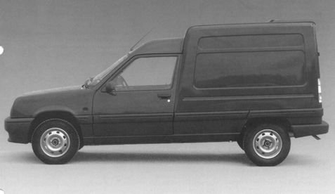 Renault Rapid Express van side (1985-2000) Renault Rapid Express Specifications (1985-2000)