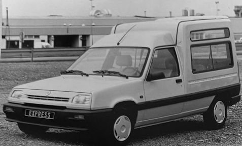 Renault Rapid Express versions (1985-2000) Renault Rapid Express Technical details specifications (1985-2000)