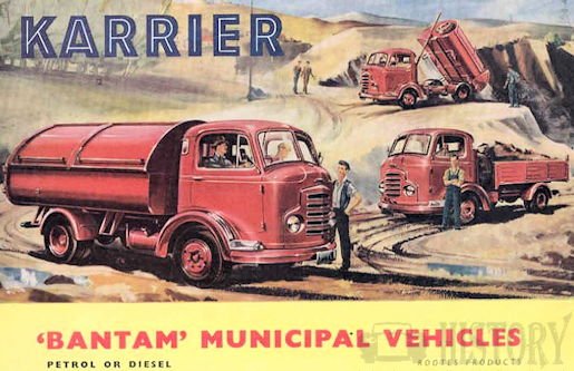 Karrier commercial vehicle timeline