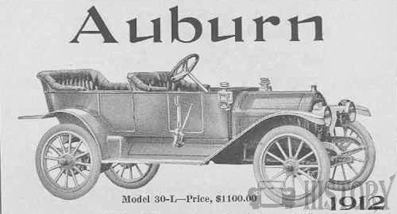 Auburn Automobile Company Vehicle manufacturer History Auburn, Indiana,United States from 1900 to 1937