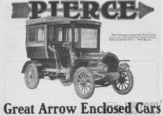 Pierce-Arrow Motor Car Company History
