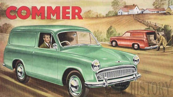 Commer Cob Van from 1956 to 1965