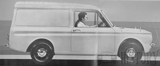 Commer Imp Van from 1965 to 1970