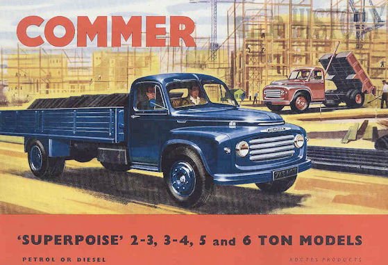 Commer History  from 1905 to 1979