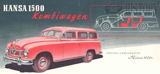 Borgward Hansa 1949 to 1954