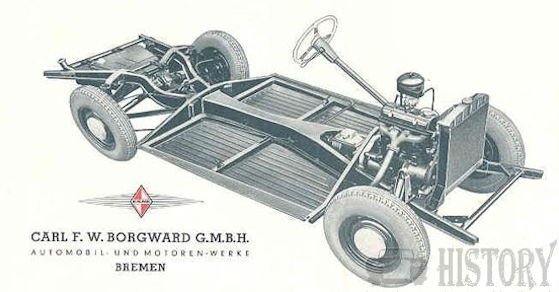 Borgward Hansa 1500 1949 to 1954