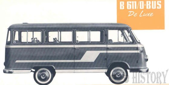Borg Ward B 611 from 1957 to 1962