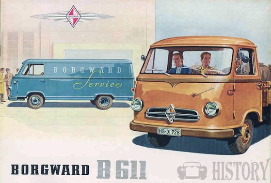 Borg Ward B 611 from 1957 to 1962
