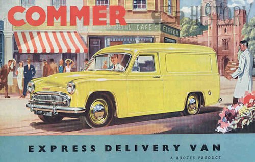 Commer Express Delivery Van