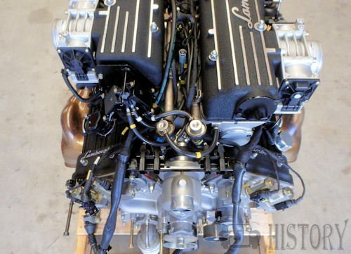 Lamborghini V12 Engine top