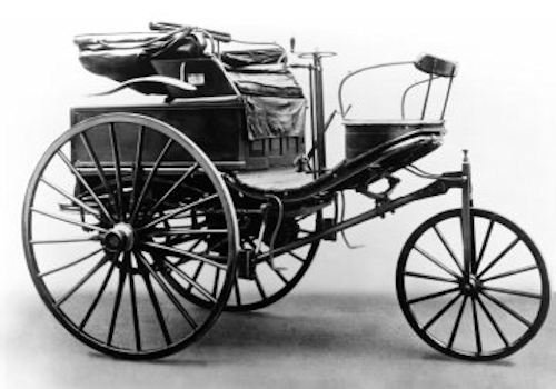 Benz Patent Motorwagen side