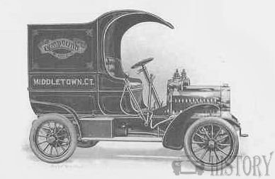 1906 compound delivery van
