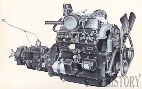Horch-3-8 litre engine