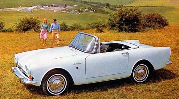 Sunbeam Alpine Series I to V history