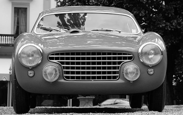 Abarth 205 front view