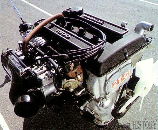 Toyota 2T-G engine range and history