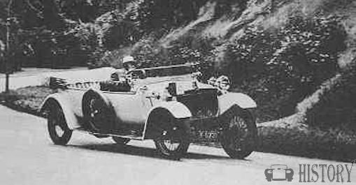 Lanchester Thirty-Eight race