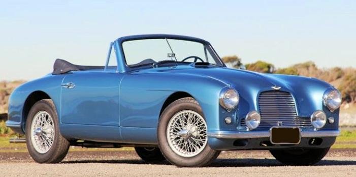 Aston Martin DB2 drophead 1952