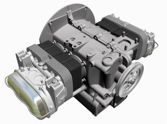 Flat-four engine history