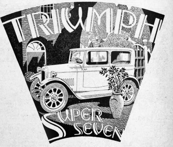 Triumph 1928 super seven