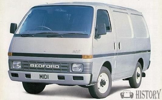 Bedford Midi history