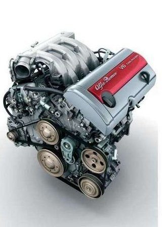 Alfa Romeo Brera V6 engine.