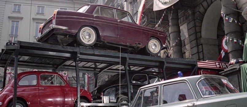 1962 Austin A60 Cambridge  in The Italian Job, Movie, 1969 