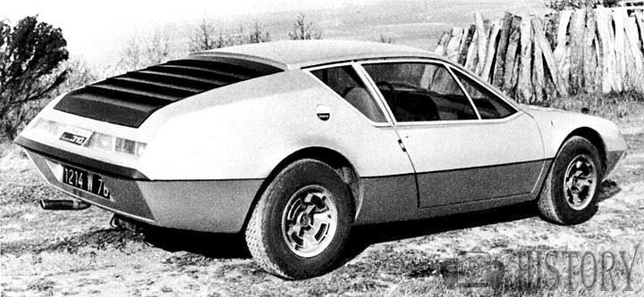 1972 Alpine A310 rear