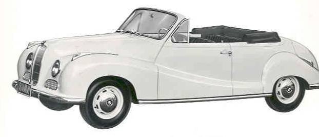 1956 BMW 501 Cabriolet