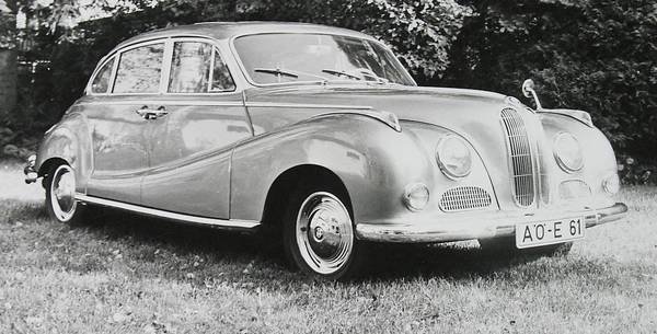 BMW 501 car history