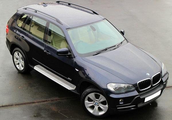 BMW X5 E70 range from 2006