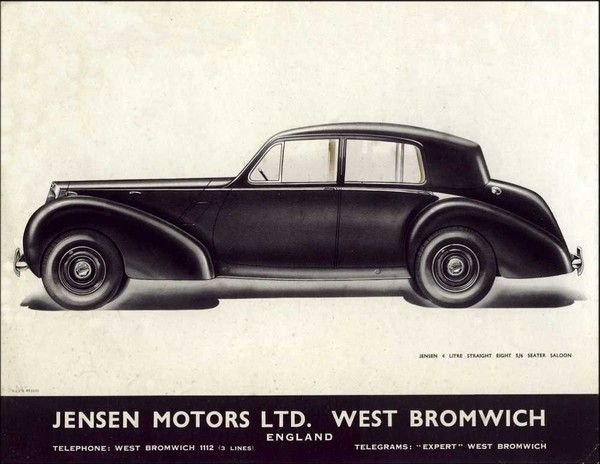 Jensen motor car History