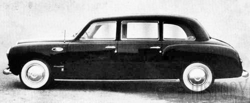 1951 Fiat 1400 Siata Limo car