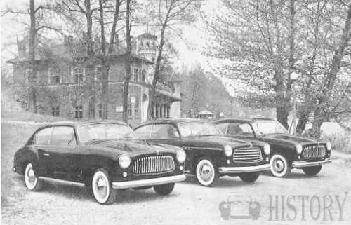 The 1951 fiat 1400 range