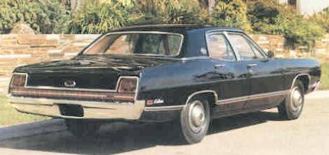 1969 Ford Galaxie LTD rear view