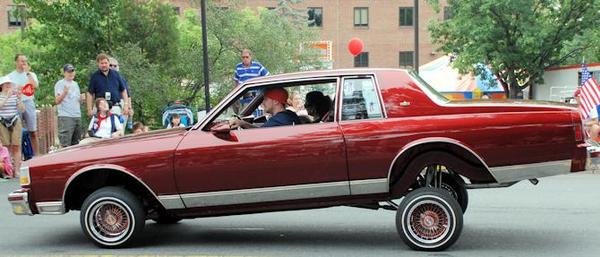 Car Height adjustable suspension low rider