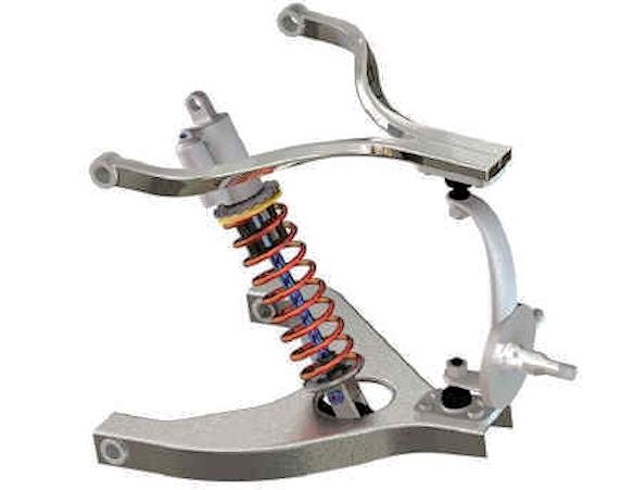 Car Double wishbone suspension explained