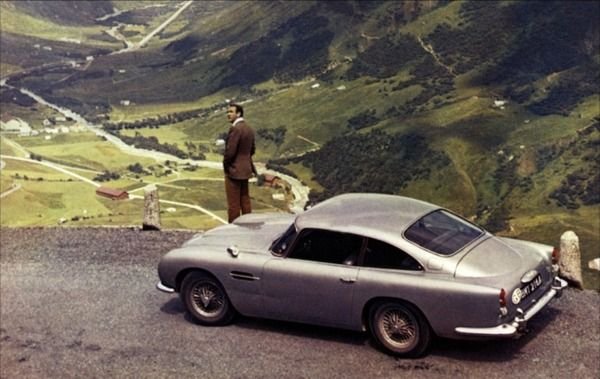 007 James bond Goldfinger Aston Martin db5