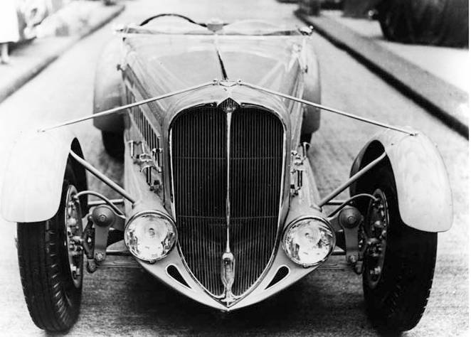 1935 Delahaye front view