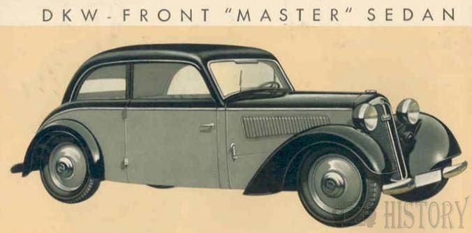 1937-1938 F7 DKW master sedan car