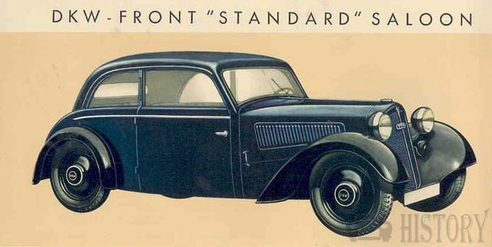 1937-1938 F7 DKW standard saloon car