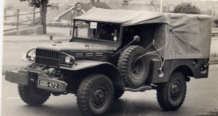 Dodge WC 3/4 ton series trucks history